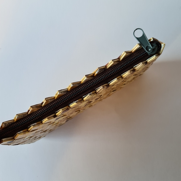 Repurposed Sustainable Handmade Woven Zip Wallet - Picture 3 of 11